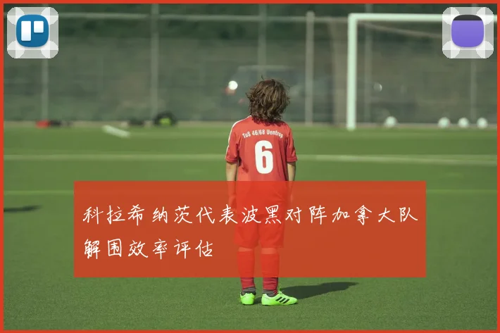 科拉希纳茨代表波黑对阵加拿大队解围效率评估