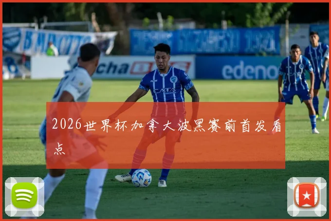 2026世界杯加拿大波黑赛前首发看点